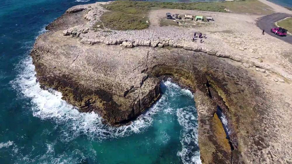 Postcard Details about   The Devil's Bridge Natural Rock Formation Sea Erosion Created Antigua 