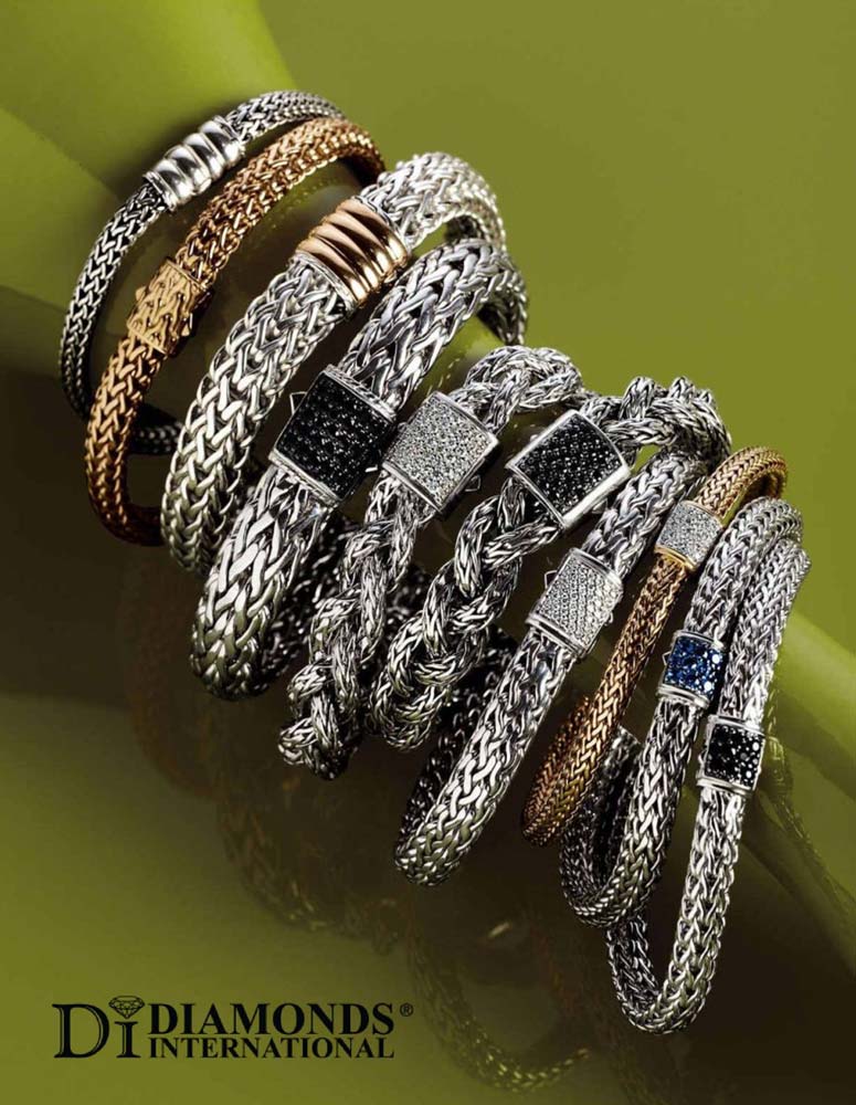 Diamonds International John Hardy bracelets