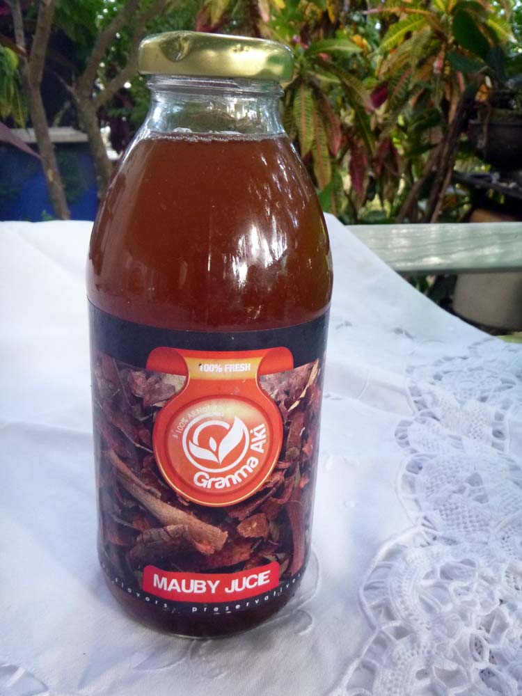 Granma Aki mauby juice